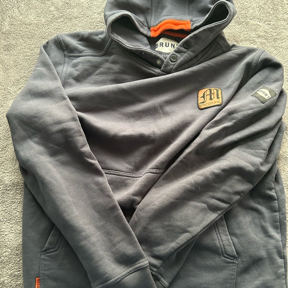 Dark Gray Men's Hoodie